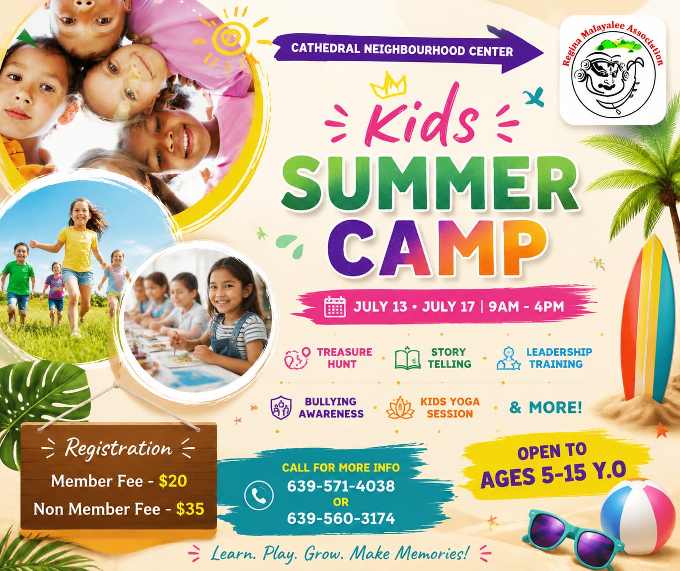 RMA Summer Camp 2026 Poster